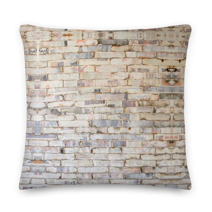 Soft White Wall Premium Pillow - gartsy.com