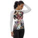 Activewear from GA Gardner for Gartsy. Women 's top, tights for women. Long sleeve top with abstract art print.