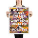 Love the Life Framed Inspirational poster - gartsy.com