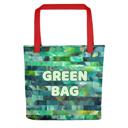 Green tote bag - gartsy.com